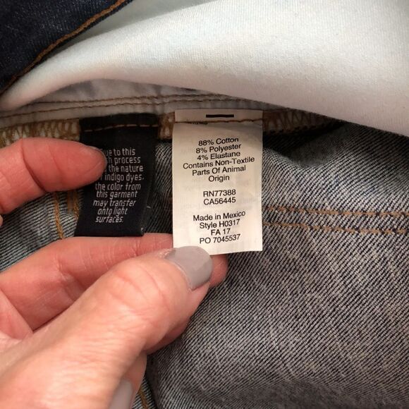 Madewell 9" High-Rise Skinny Jeans: Destructed Edition Size 27 - Picture 14 of 14